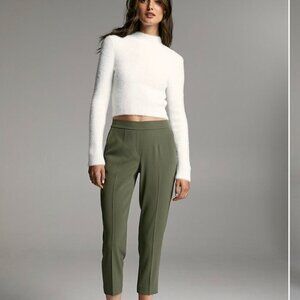 Aritzia Babaton Conan Olive Trouser Pant